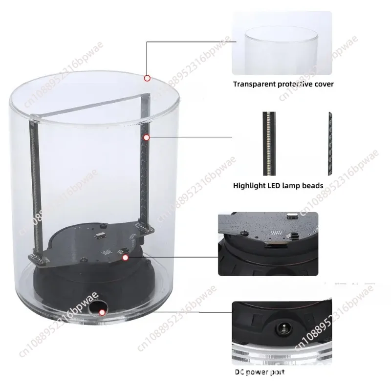 3D best hologram projector display 360 degrees without dead angle popular holographic 3D nake eye led fan