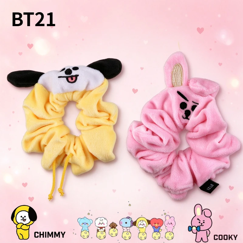 Hair Care Korean Products - BT21 Cartoon Cute Plush Hair Tie