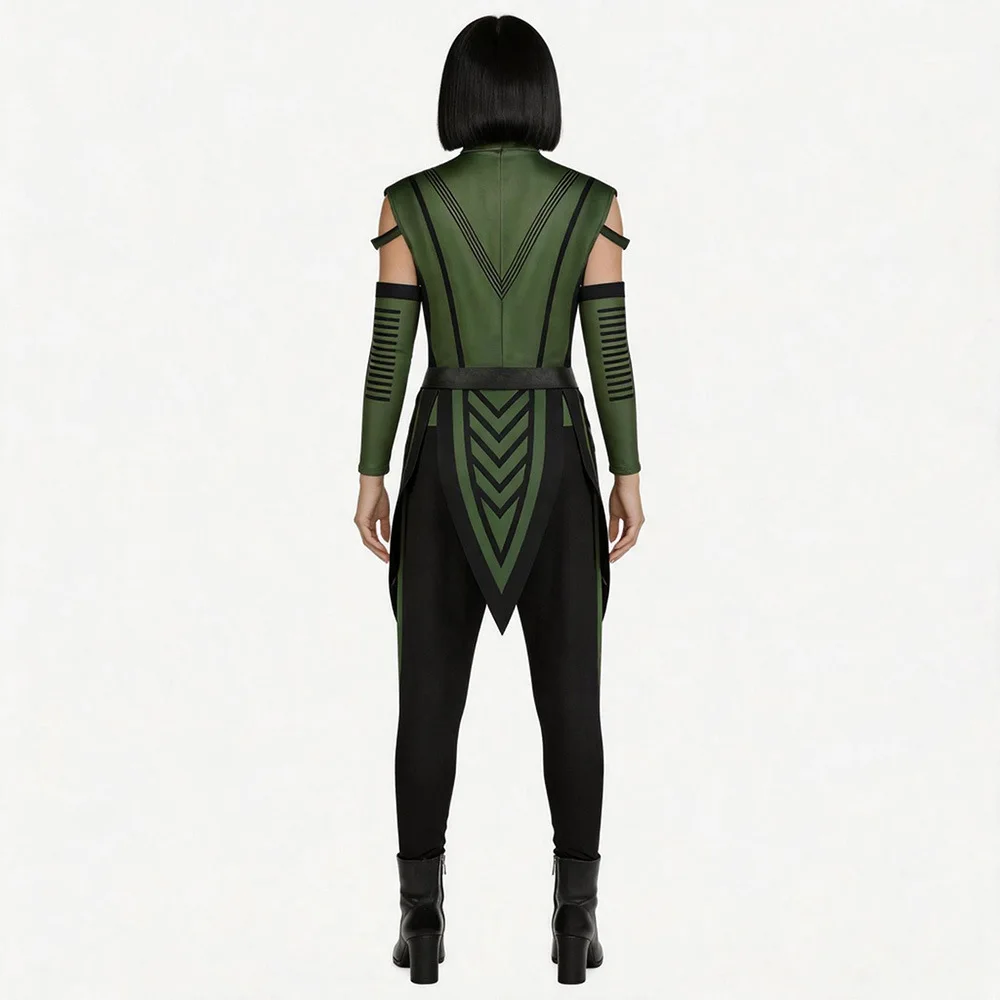 Mantis Cosplay Costume Guardians of the Galaxy 3 Jumpsuit Women Superhero Bodysuit Halloween Carnival Comic Con Outfit Full Set view 3