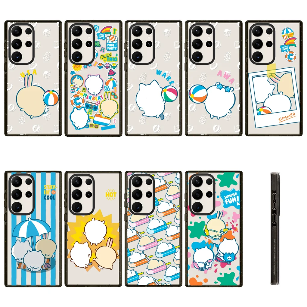 

Summer Funny Magnetic Acrylic Case for Samsung Galaxy S23 S24 S25 Ultra S25+ Plus Protective Shell
