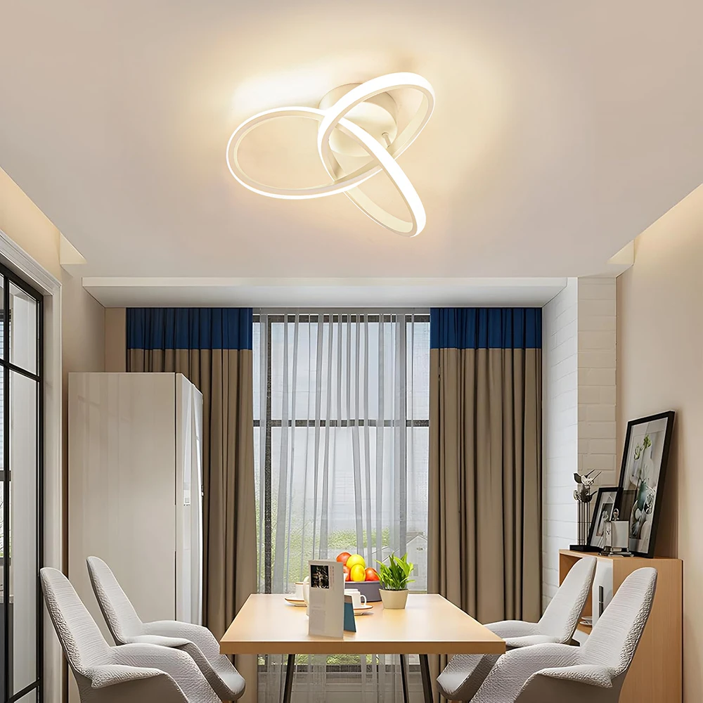 

RUNTOIN LED Ceiling Lights Modern Minimalist Living Room Lamps For Balcony Entrance Staircase Home Decor Fixtures Led Luster