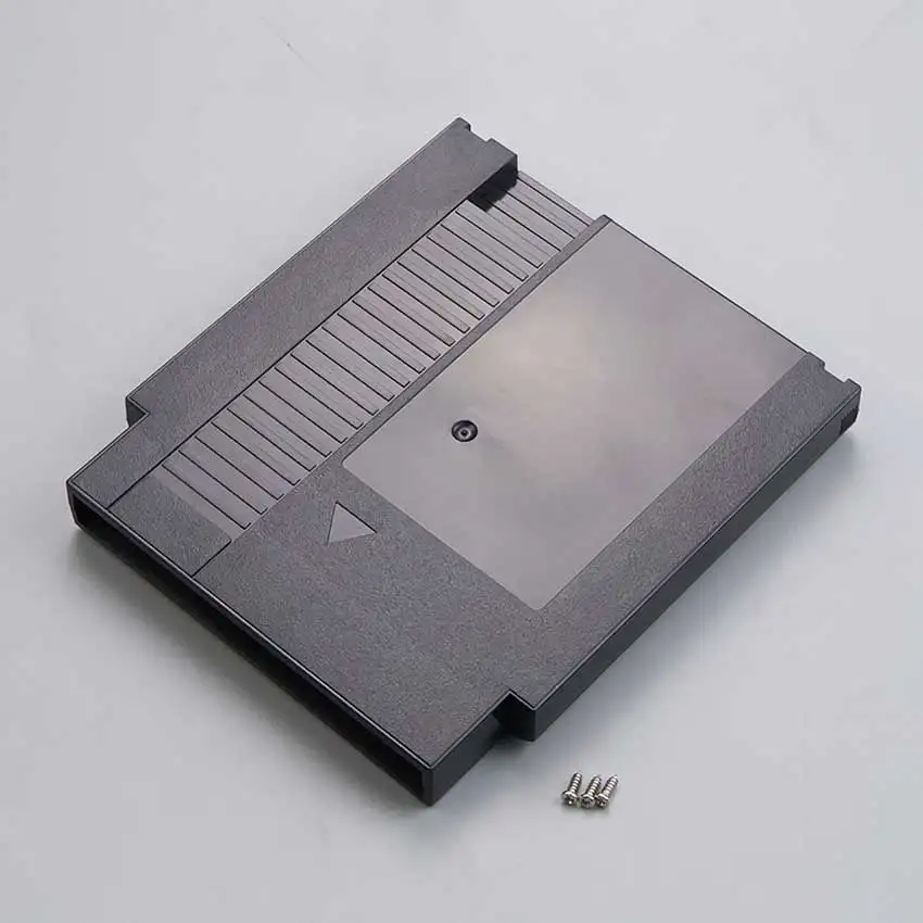 YuXu Hard Plastic Case Cartridge Shell Cover For NES 60Pin To 72Pin Game Card Replacement Shell With 3 Screws