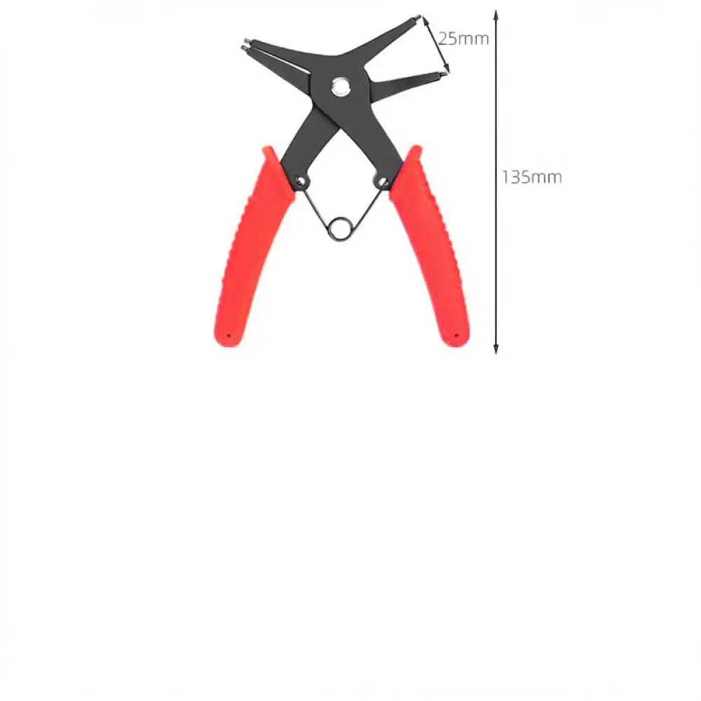 Multifunctional Circlip Pliers 2 In 1 Internal External Snap Ring Plier Carbon Steel Hand Tool For Vehicle Repair DIY