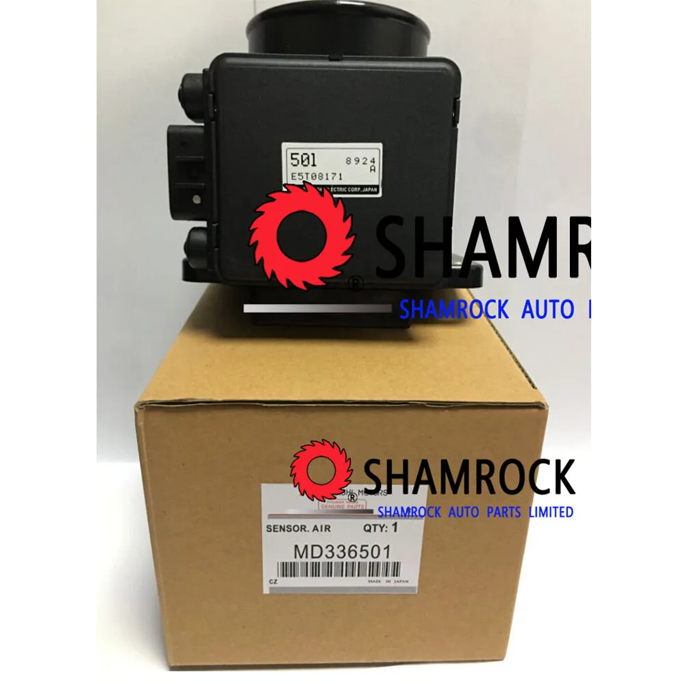 501 E5T08171  MD336501 Mass Air Flow Sensor OEM   MD336501 3000GT MAF AIR MASS AIR FLOW SENSOR OE# E5T08171 brand new