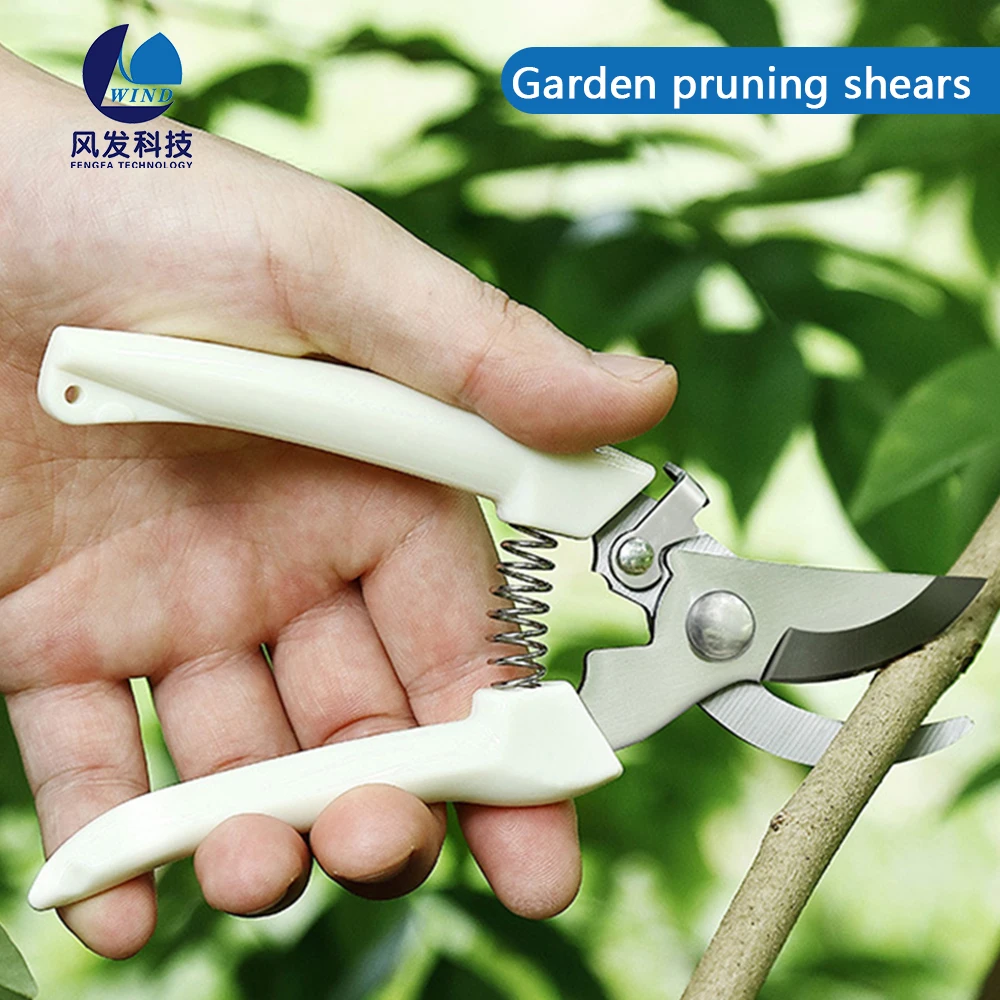 

Garden Pruning Shears Stainless Steel Blades Handheld Pruners Hand Pruners Garden Clippers Bypass Gardening Tools Sharp Cutter