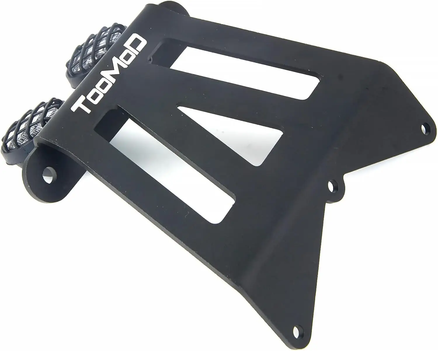 Parachoques delantero de aluminio CW-01 con luces LED para fiambrera, monstruo de calabaza de medianoche, saltamontes, piezas de mejora Hornet