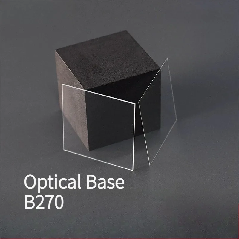Custom High-Transparency B270 Borosilicate Glass Substrates  10x10x1mm– Optical Windows  Anodic Bonding Wafers
