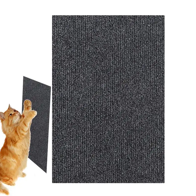 Cat Scratcher Mat Self-Adhesive Cat Couch Protector Cat Scratching Pad Flat Cat Scratcher Easy Pad Replacement For Cat Tree