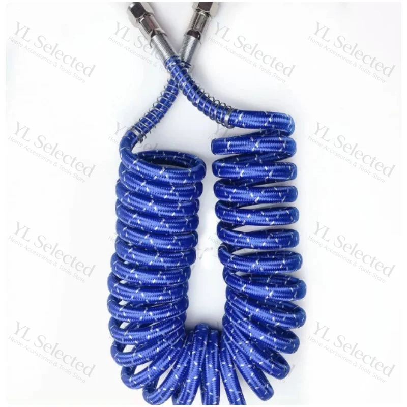 Suitable for Trailer Tube Spiral Tube Brake Trachea Semi-trailer Truck Spring Tube Explosion-proof PU Trailer Trachea