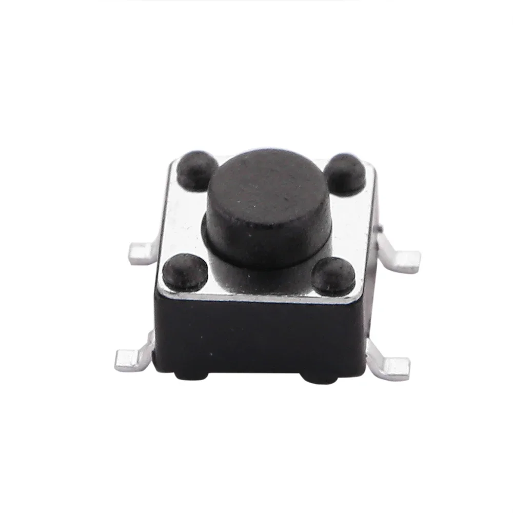 20PCS 6x6 Push Button Switch SMD 6X6X4.3 Light Touch Switch 6*6*4.3/5/6/7/8/9/10/11/12/13/14/15/16/17MM The Power Switch 4Pins