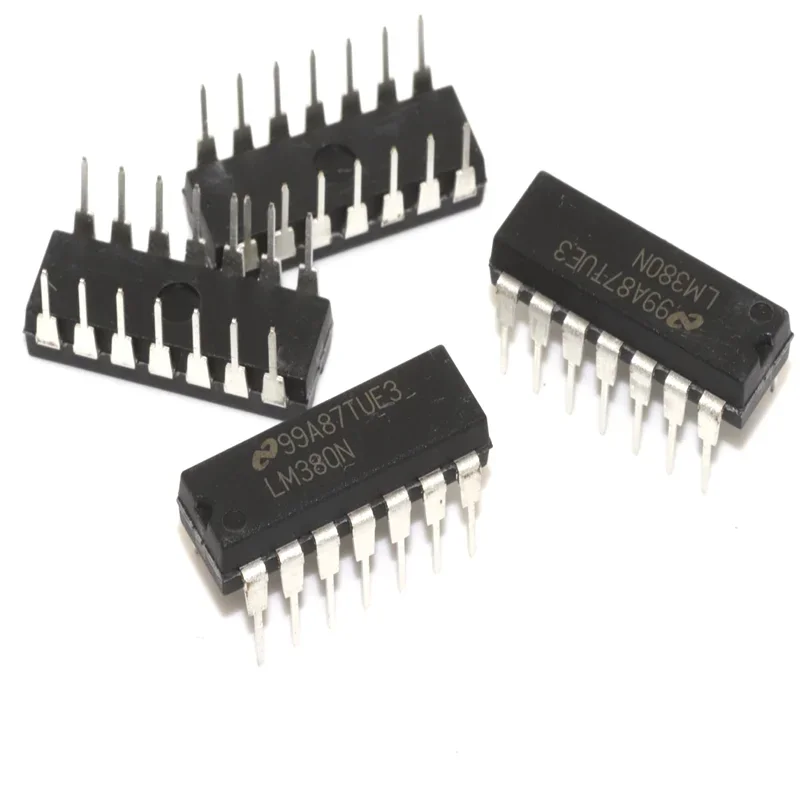 5pcs LM380N LM380 DIP14 audio power amplifier new original authentic support unit device fast delivery