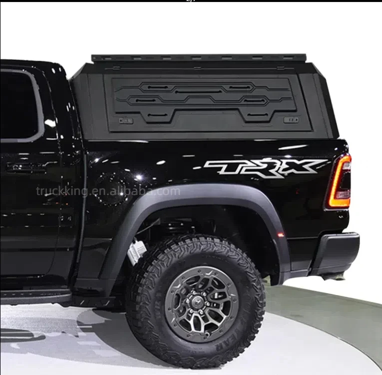 

Impact-Resistant Truck Topper for Ram 1500 Aluminum Hardtop with Sliding Side Windows Decorative Sheets Camping-Friendly