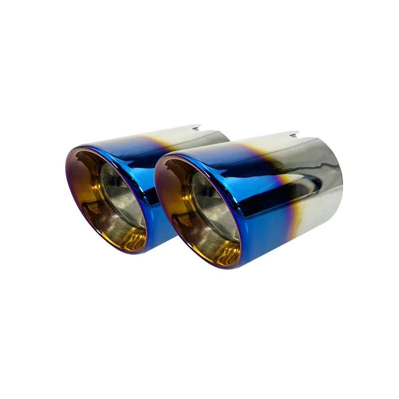 4 Piece Stainless Exhaust Tips Fit Car Accsesories Muffler Tail Tips Modify for BMW F87 M2 F80 M3 F82 F83 M4 F10 M5 F12 F13 M6 image 3