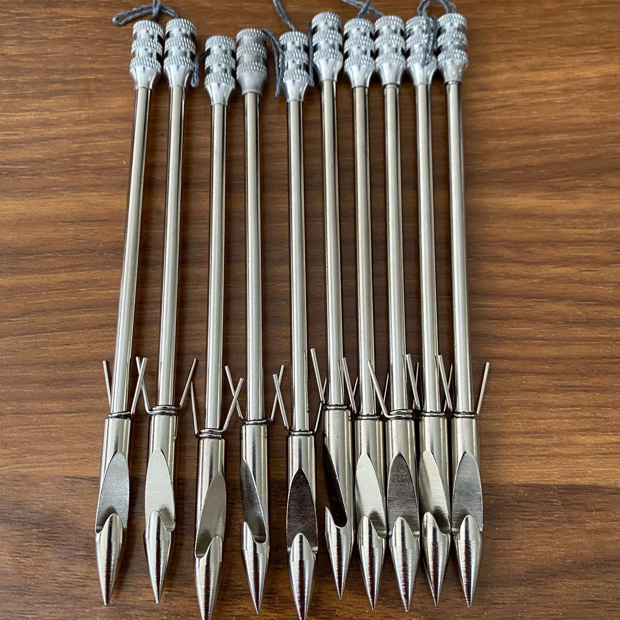 قوية الفولاذ المقاوم للصدأ الصيد مقلاع السهم ، برودهيدس السهم ، الصيد الصيد السهام ، القوس الرماية ، اكسسوارات الصيد ، 10 قطعة