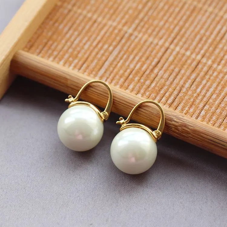 ALA Rising|202405 Delicate Pearl Earrings Small Vintage Style Jewelry For Girls Elegant Pearl Earing