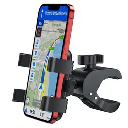 Universal Mobile Phone Clamp for Stroller Phone Holder, Shopping Cart Phone Holder, Golf Cart Phone Holder, Bike Phone Mount