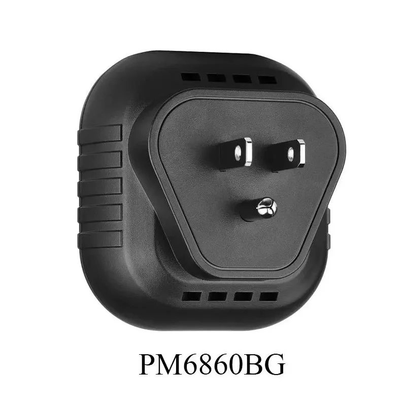 PEAKMETER 6860DR 110 / 230V Electric Socket Tester,Plug Detector Zero Line Plug Polarity Phase Check Phase Detector US/EU Plug,A