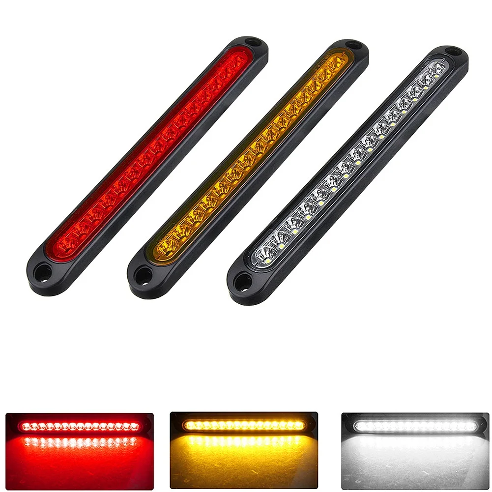 

15LED Turn Signal Light 12-24V Rear Tail Light Bar Stop Brake Light