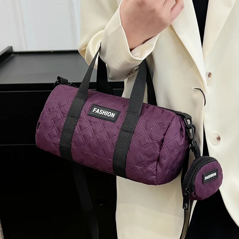 حقيبة كتف محايدة للرجال والنساء، متوفرة بألوان متعددة، مناسبة للسفر، يخدم أيضًا كحقيبة الأم والطفل. #2