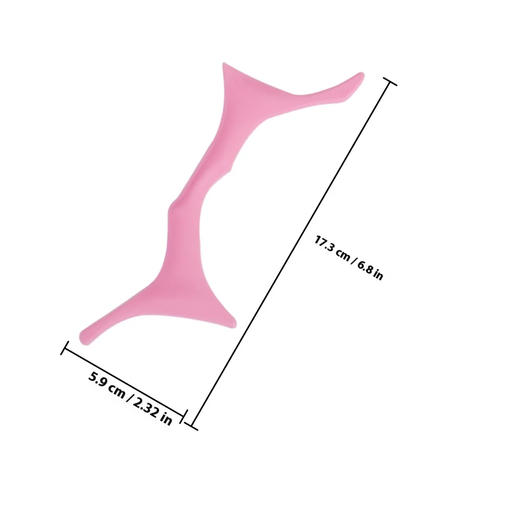 Ensemble de pochoirs de guidage des sourcils, modèle de mise en forme des sourcils au Design ergonomique pour tous les Types de peau, utilisation confortable Non irritante