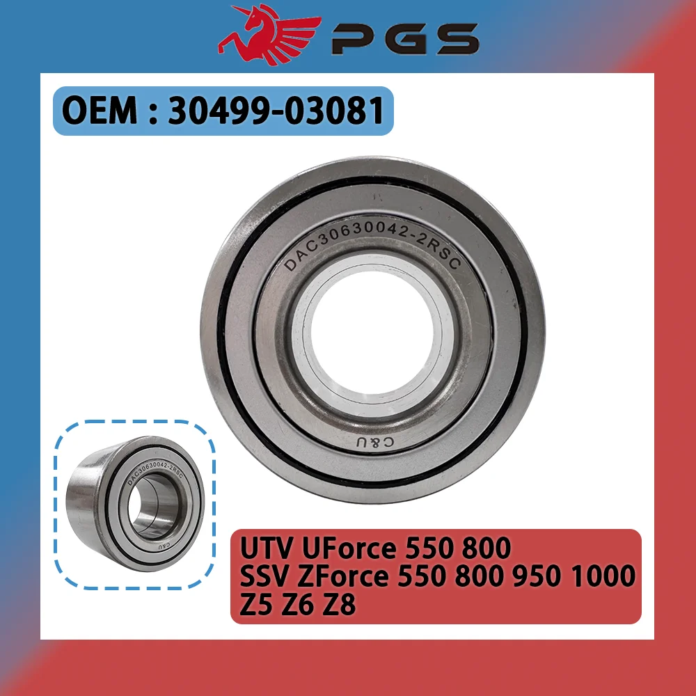 

DAC3063W Hub Bearing For CFmoto UForce ZForce 550 800 1000 Z5 Z6 Z8 Z10 U8 9GQ0-050710 DAC30630342 30499-03081