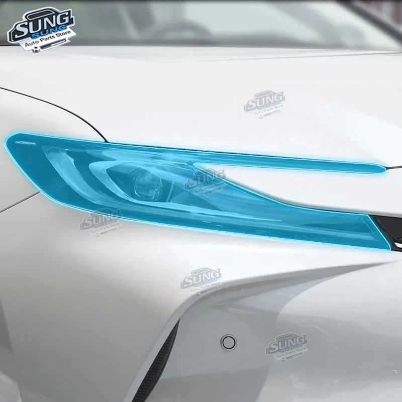 

For Toyota Camry 2024-2025 Car Exterior Headlight Anti-scratch TPU Protective film refit Anti-scratch Repair film