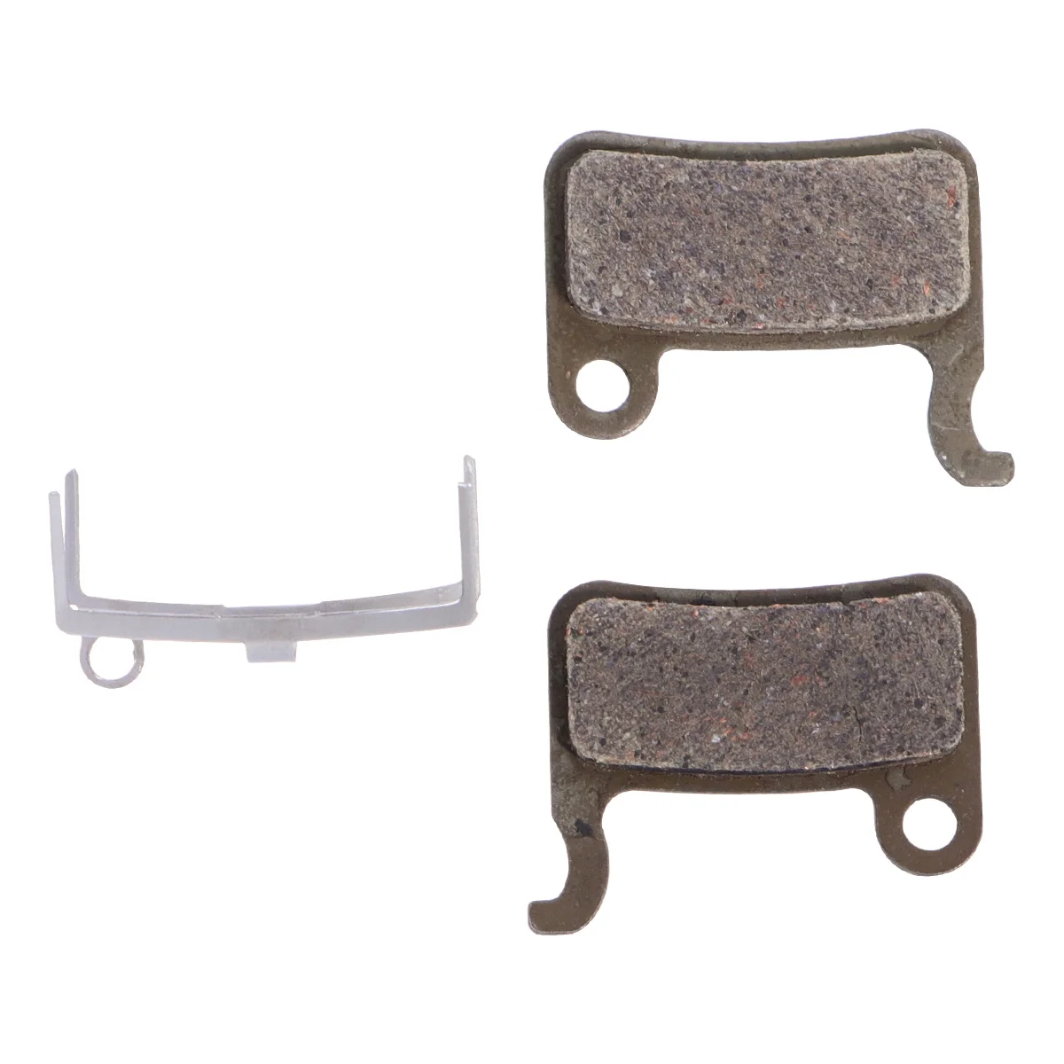 

2Sets Resin Brake Pads for Smooth Braking High Temperature Resistance Wear Resistant Quiet Operation Brake Cushion Set