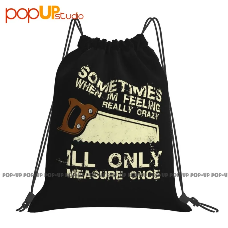 Woodworking Woodworker Saw Carpenter Drawstring Bags Gym Bag Training Sports Style