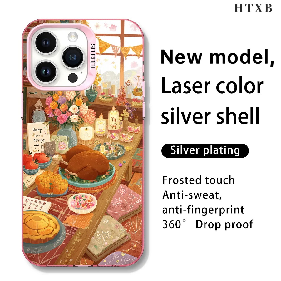 حافظة هاتف عيد الشكر تركيا لهاتف آيفون 17 إلى 11 برو ماكس بلس #3