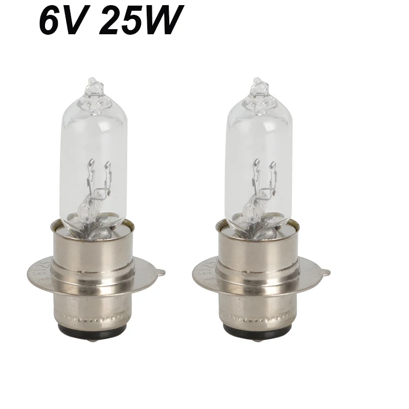 Pack 2 6V 25W Headl…
