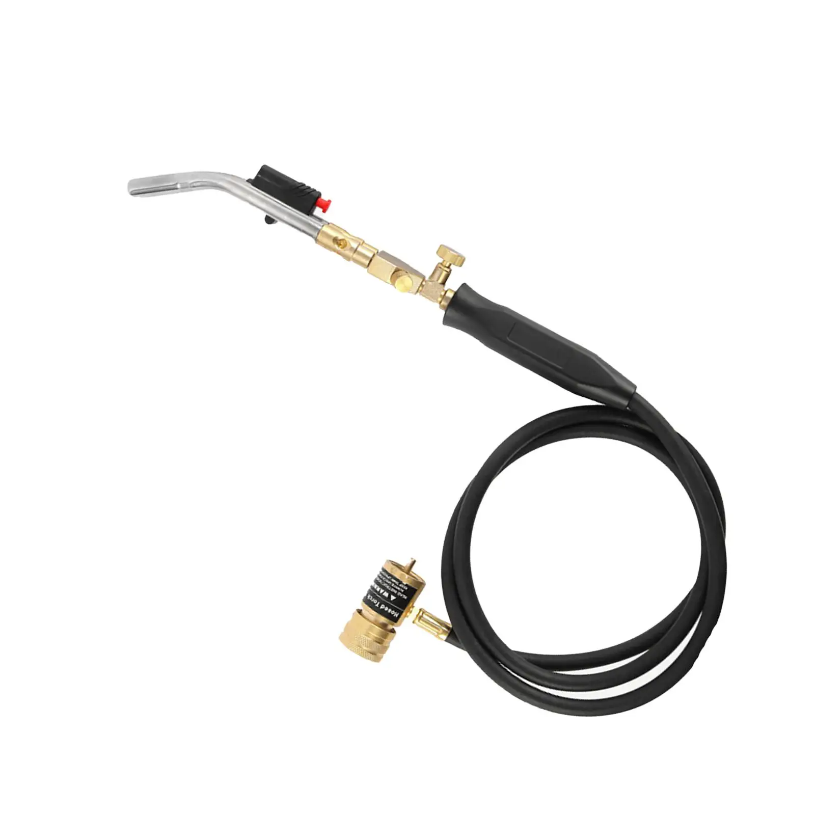 Propane Torch Welding Cooking Plumbing Hand Hose Liquefied Propane Gas Soldering Multi Purpose Torch Flame Lock Gas Torch Blower