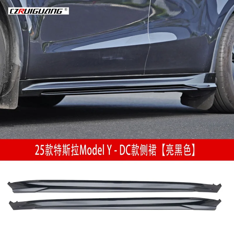 

Suitable for 25 types of Tesla Model Y side skirts, front, wing, louvers, spoiler, and rear lip