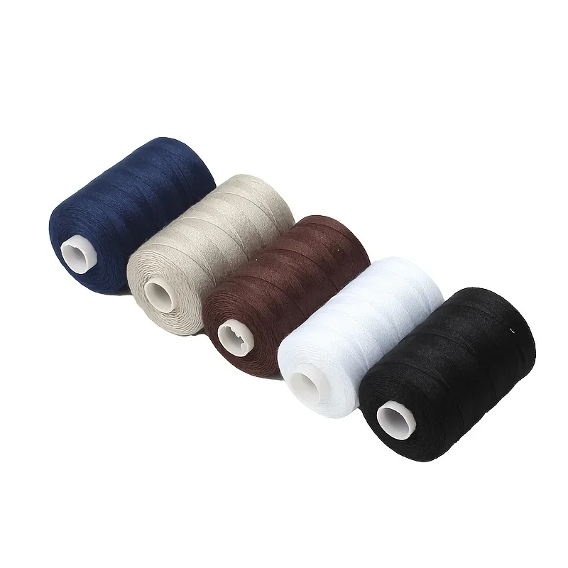 Color Thick Yarn High Speed Polyester Yarn Luggage Shoes Flat Car Thread 300 Meters Sewing Thread 203 Denim Thread