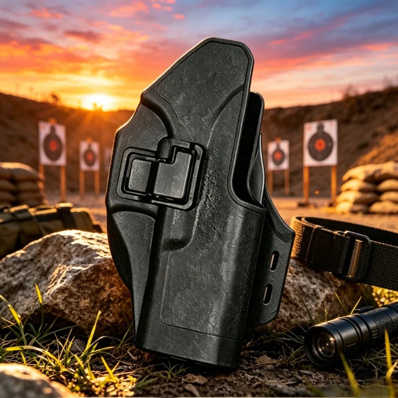 

2026 NEW Quick Detach Tactical Hip Carry Sleeve for G18 Plastic Outdoor Fast Draw Gear with 20mm Standard Picatinny Accessory