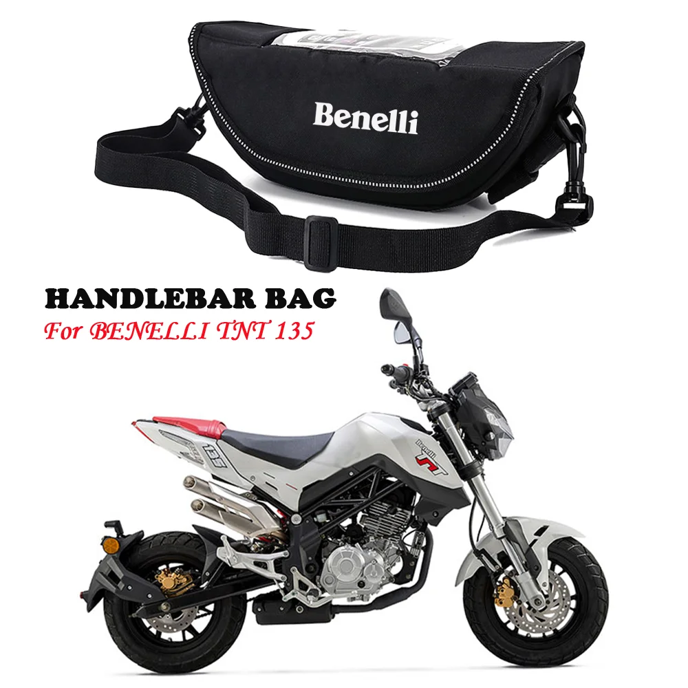 

For BENELLI TNT 135 tnt 135 TNT 25N TRK 502X Motorcycle Accessories Waterproof Bag Storage Handlebar Bag Travel Tool Bag