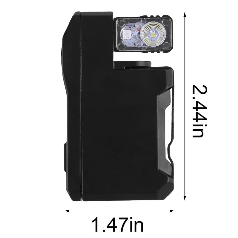 G5 ポータブル充電式 EDC 懐中電灯 400 ルーメンポケットミニライトポケットキーホルダー懐中電灯屋外キャンプハイキング用
