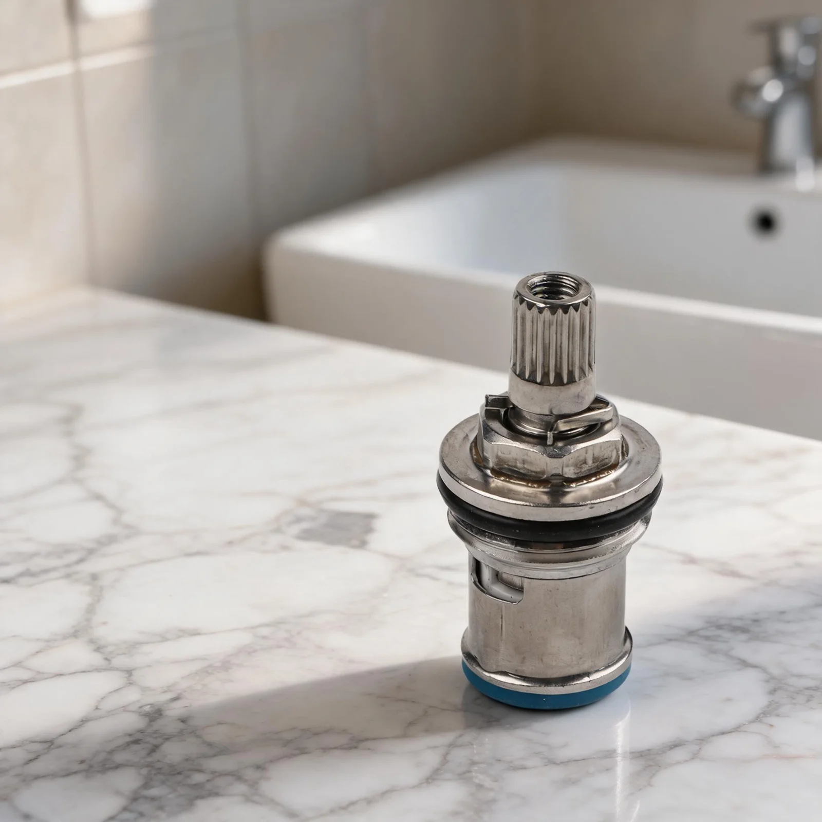 Plumbing Valve Cartridge 43 22 Mm Hot Cold Water Tap Precise 304 Stainless Steel Cartridge Parts Valve Cartridge
