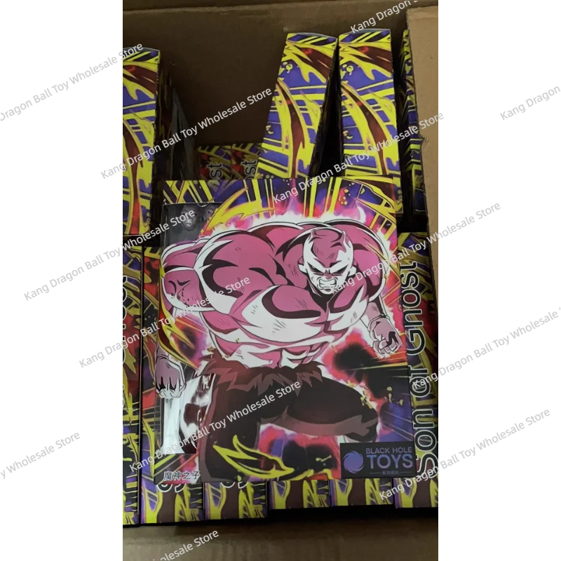 Na Stanie Wysyłka w 24 Godziny Model Czarnego Dziara Sdcc Kolor Shf Wybuchowy Jiren Syn Boga i Demona Wersja Miejsca Spotkania Ruchoma Lalka Zabawka