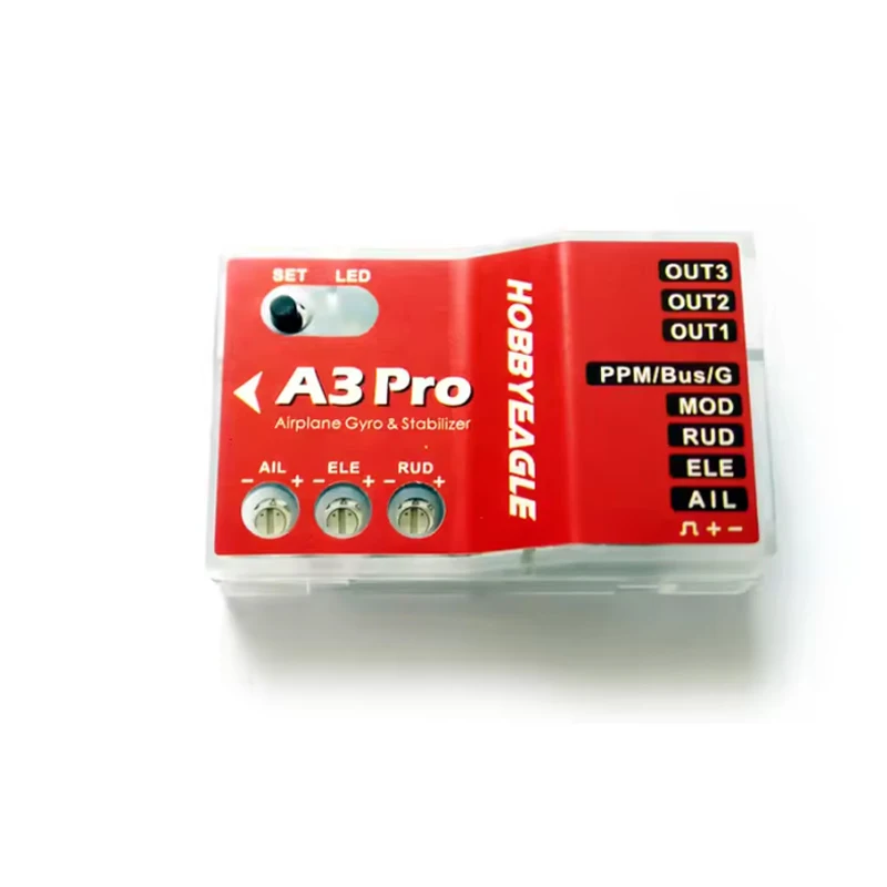 HobbyEagle A3 Pro / A3 Pro V2 Aeroplane RC Flight Controller Stabilizer System Stabilizer Gyro for RC Airplane Fixed-wing Copter