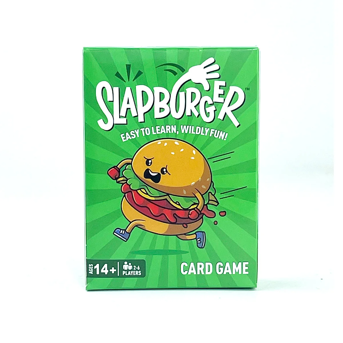 Slapburger Card Game Fun Family Games for Game Night Playing Card Games Families Party Gifts 2-6 Players