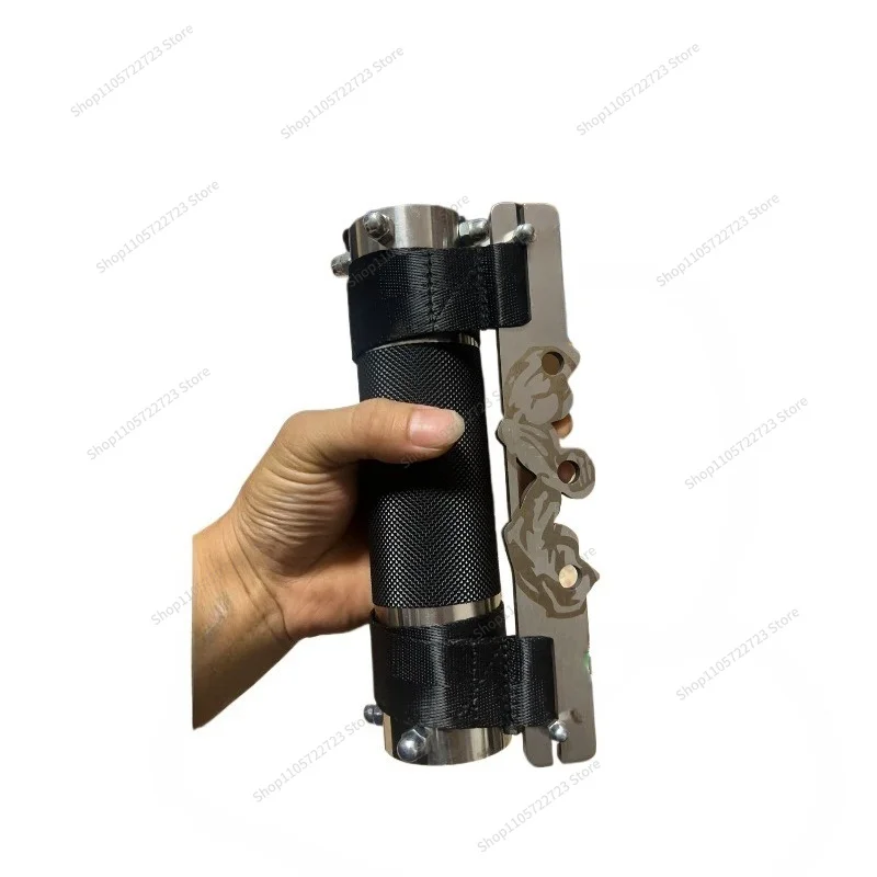 For Wrist Equipment Anti-off Rope Wrist Roll Handle, All Stainless Steel Wrist Bending Training Artifact