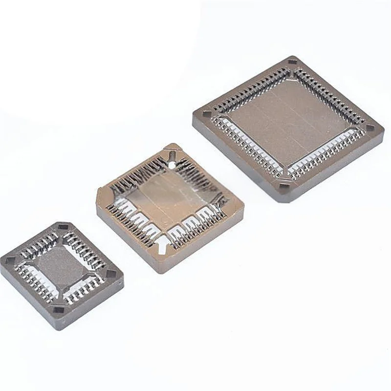 5 قطعة مربع PLCC البلاستيك الرصاص رقاقة الناقل المقبس PLCC-32 PLCC-44 PLCC-52 PLCC-68 PLCC-84 PLCC المقبس DIP SMD