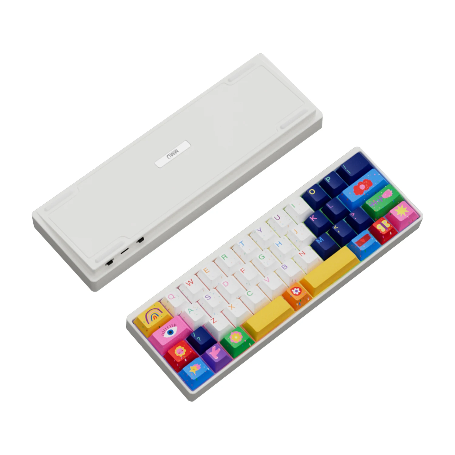 MMD KM40 CNC Aluminum Keyboard Anode/Electrophoresis 44Key Wireless Tri-mode 2000mAh Programmable Support QMK/VIA For WIN/MAC