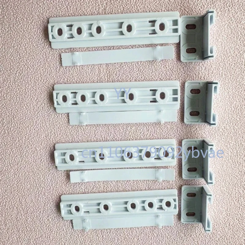 

1 Set Fridge Door Slide Rail Mounting Kit Refrigerator Door Sliding Guide Integrated Cupboard Built-in Kit