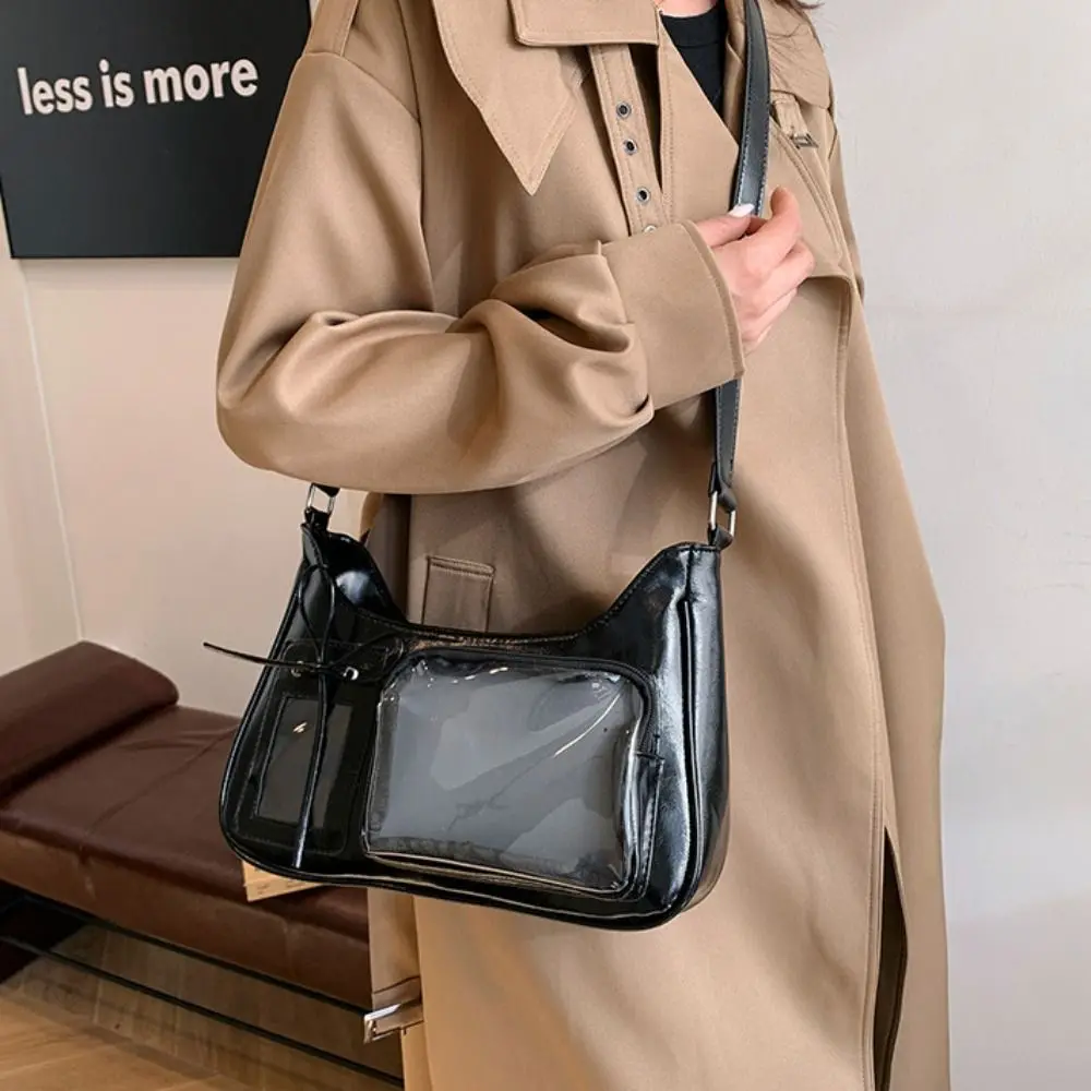 

Портативная прозрачная сумка Itabag в японском стиле Harajuku Y2k JK, сумка на плечо из ПВХ, сумка в стиле Лолиты, ежедневная сумка