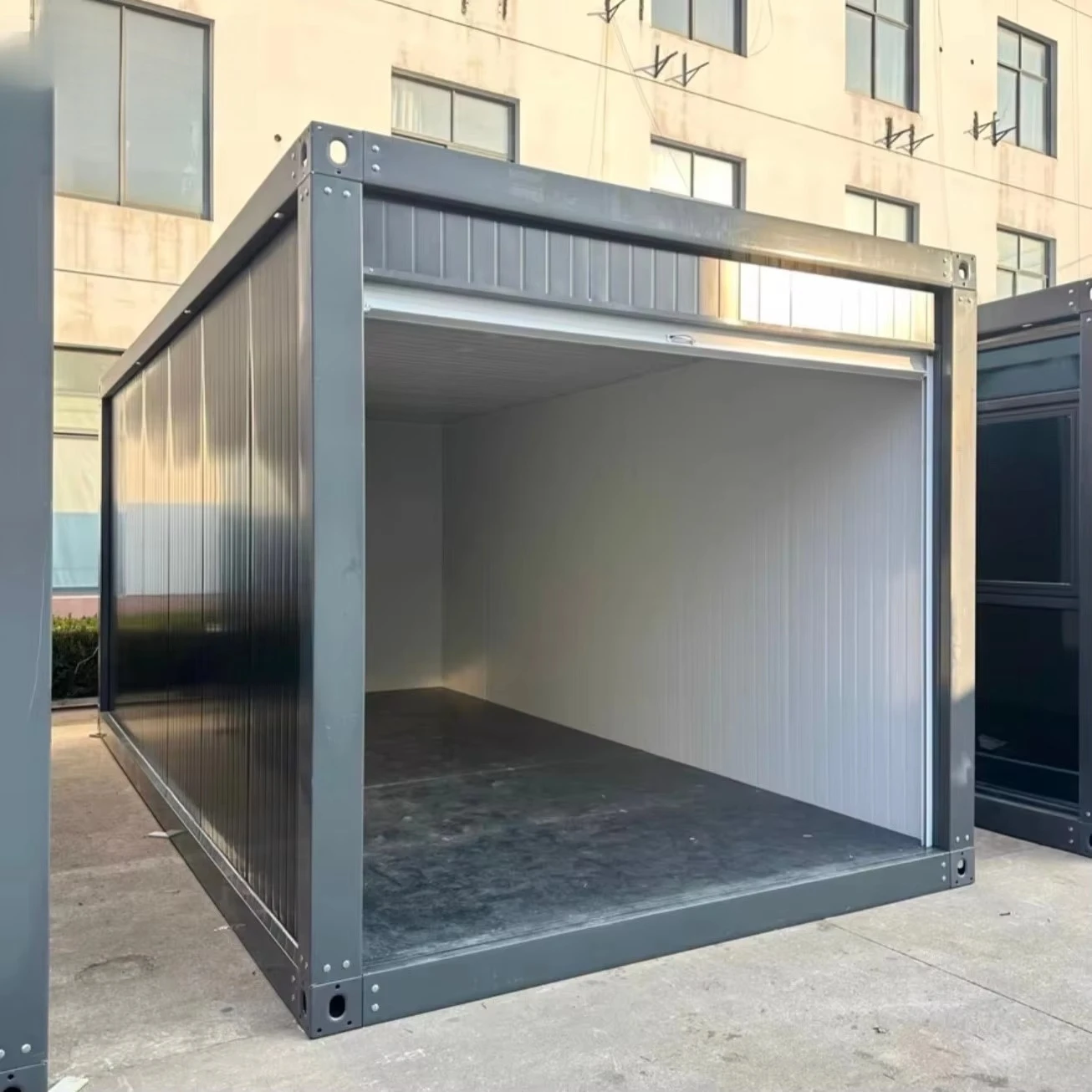 FL Container Garage Practical Prefabricated Container Garage For Daily Family Car Storage Backyard Parking Room