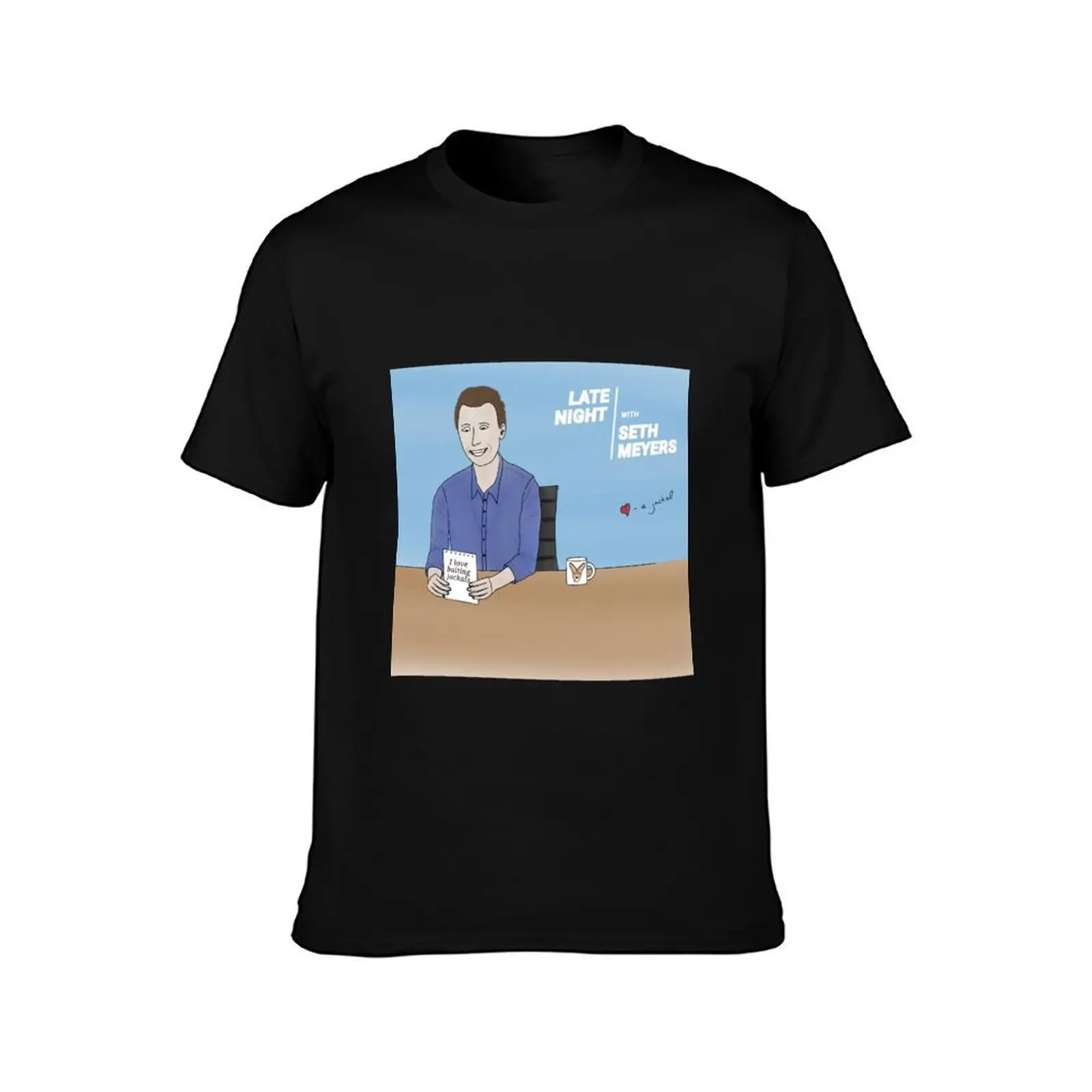 Corrections with Seth Meyers T-Shirt Running Gym Short Sleeve Sports Tee T-Shirt