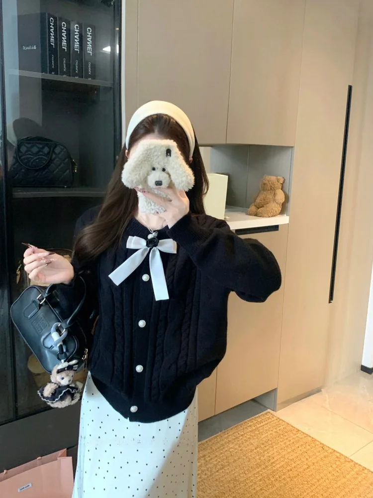 

Мягкий вязаный свитер с длинными рукавами для женщин, новинка весенней коллекции, в винтажном стиле, с узором «косичка», для девушек, премиум-класса