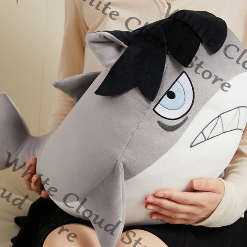 Official Genshin Impact Anime Cosplay Cartoon Fluffy Throw Pillow Cushion Bolster Wriothesley Maumet Puppet Ornaments Gift