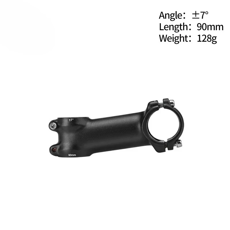 17/35° Stem 31.8mm 110-130mm Black MTB Road BMX Bike Handlebar Part